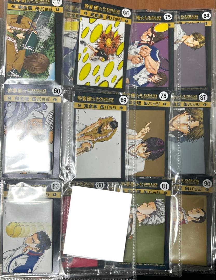 M*5様 テニスの王子様 テニプリ おてふぇす 2018 缶バッジ 170種 ま