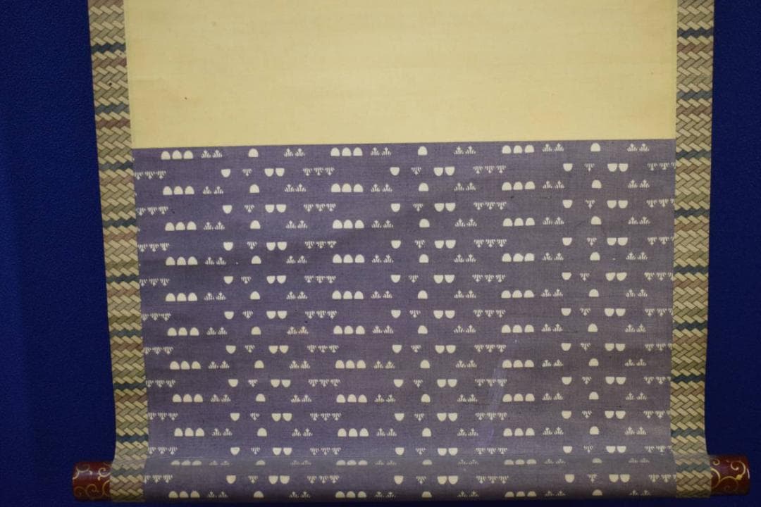 真作/巖谷小波/桃太郎/犬/きび団子/人物/日本一/布袋屋掛軸HJ-811