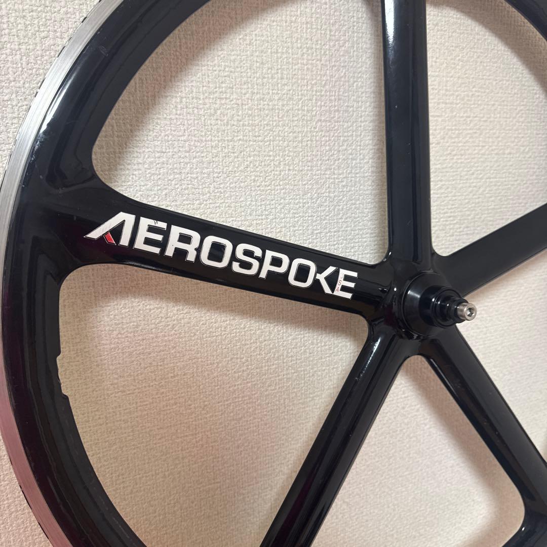 aerospoke フロント 700C エアロスポーク ピスト ホイール