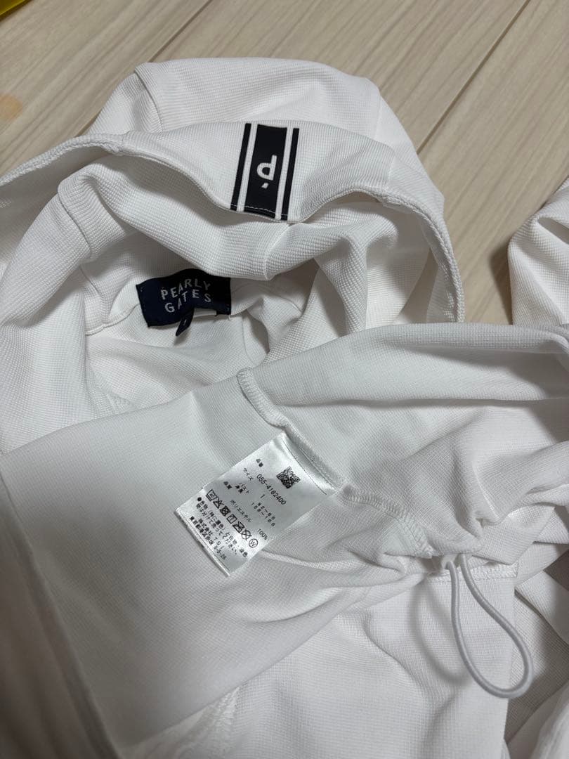 パーリーゲイツ　白　パーカー