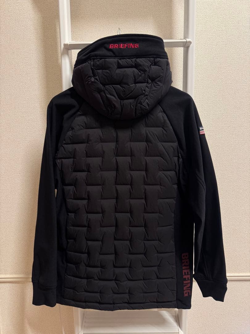 ブリーフィング ゴルフウェア 中綿ジャケット 秋 冬 メンズ : ブラック