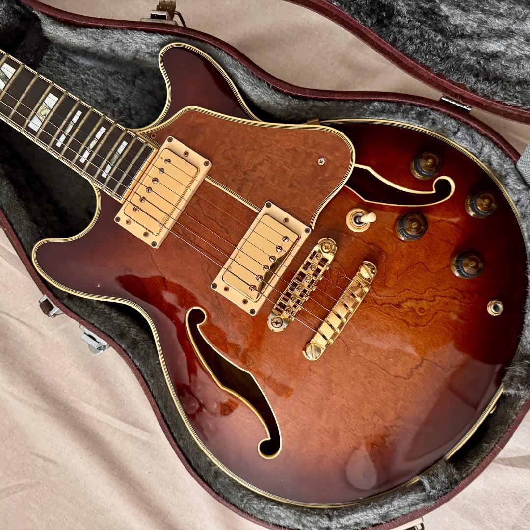 【希少アイバニーズ製セミアコ】1989年製Ibanez AM200 AV