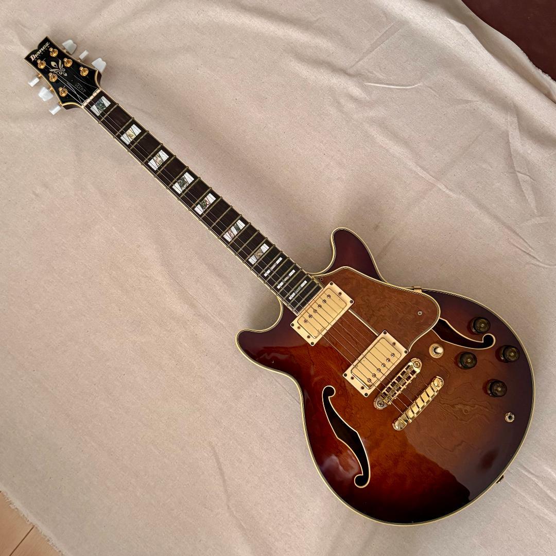 【希少アイバニーズ製セミアコ】1989年製Ibanez AM200 AV