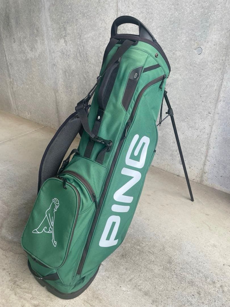 PING golf bag スタンドキャディバッグ グリーン