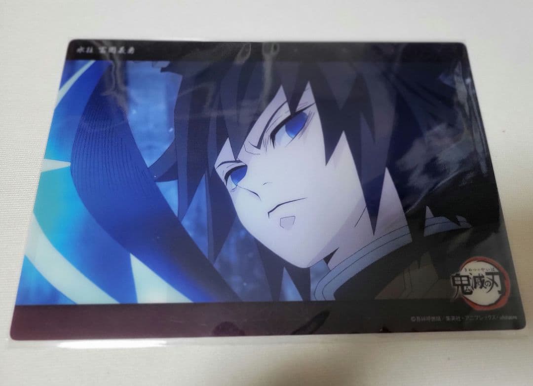 鬼滅の刃　冨岡義勇 WEBSHOPくじ　ビッグクリアカード 　義勇　セット　9枚
