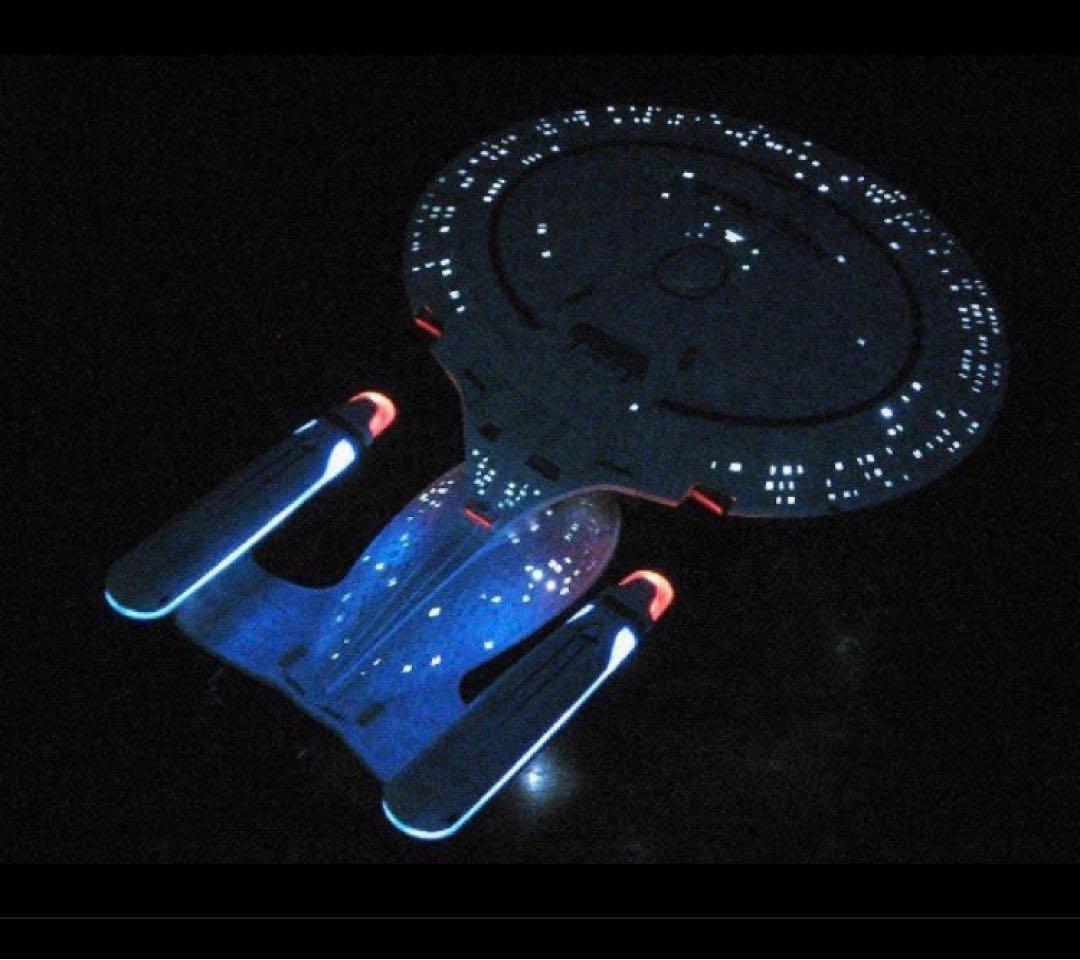 未使用　アオシマ　青島　スタートレック　エンタープライズD tvイメージカラー