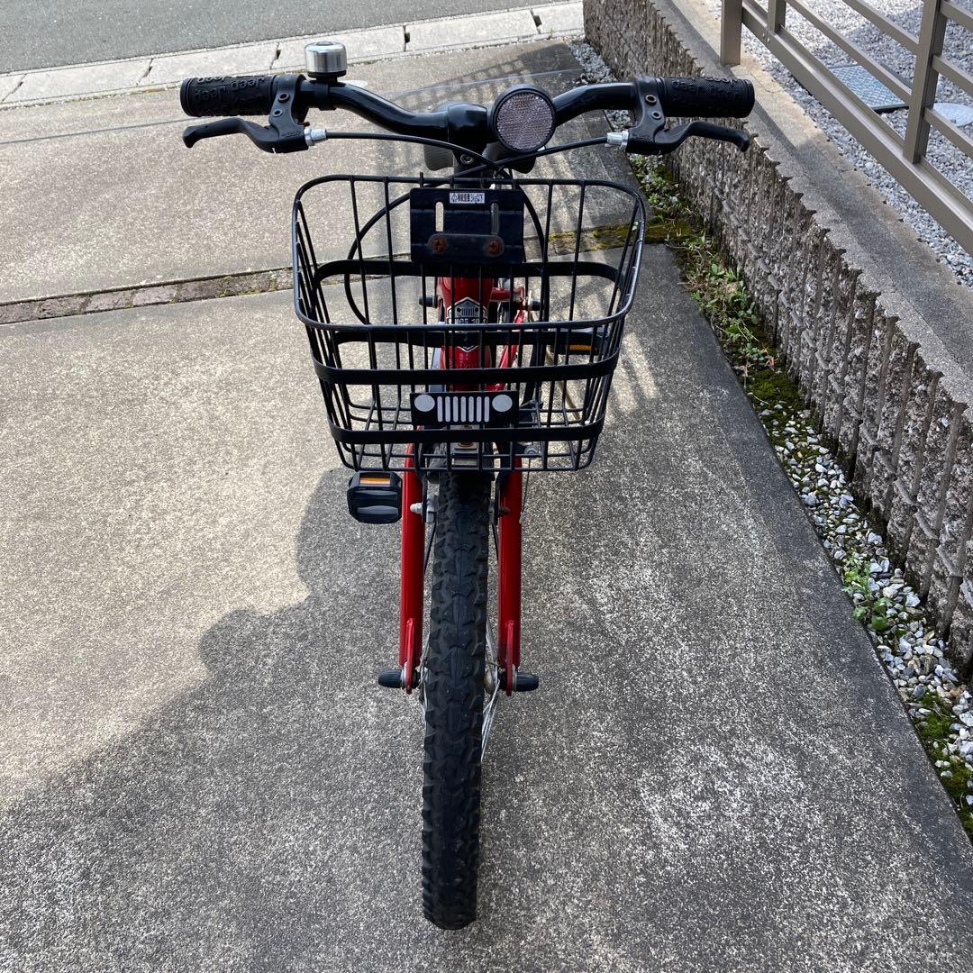 【直接引き渡し希望】jeep ジープ　自転車　キッズ　18インチ