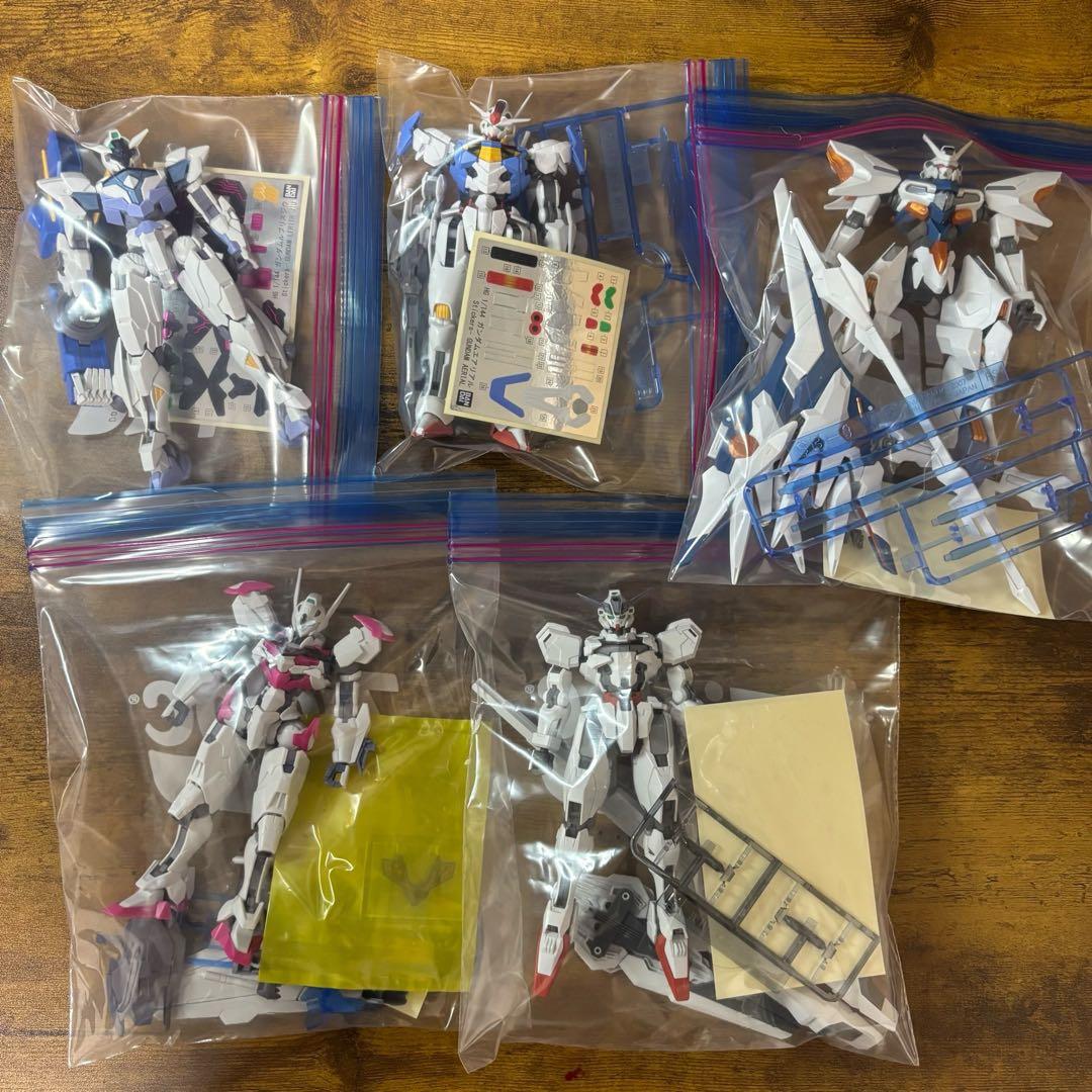 HG ガンプラ 5体セット 組立済み ジャンク