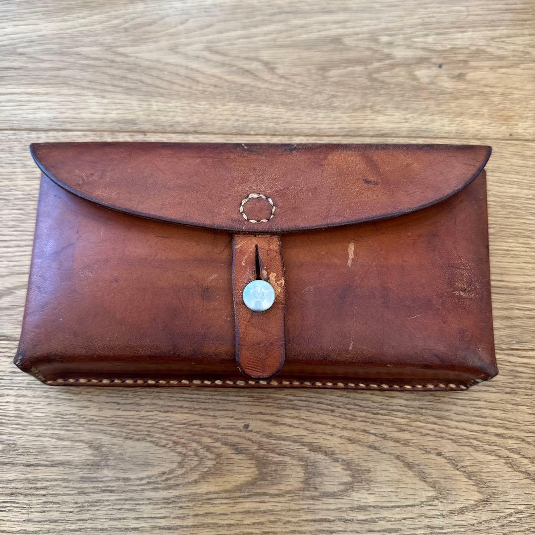 スイス軍　マガジンポーチ　レザー