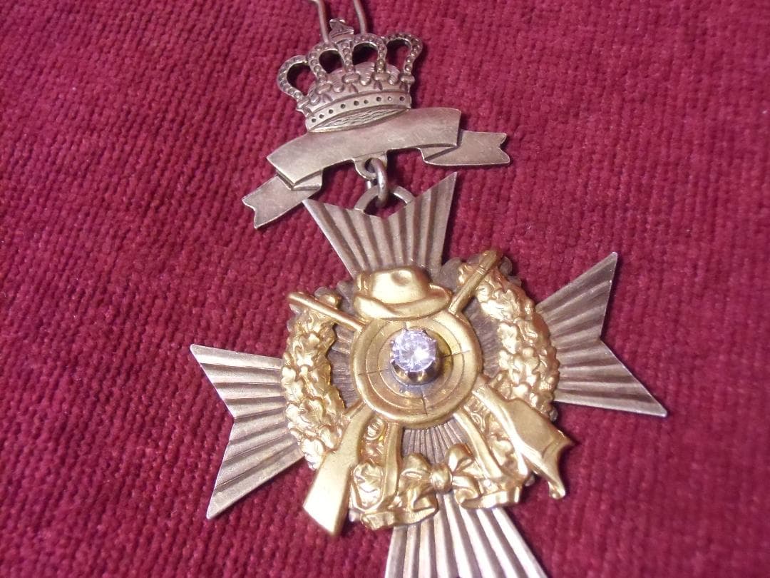 BWドイツ軍/連邦軍＊ケルン・St. Hubertus射撃大会優勝者勲章（実物）