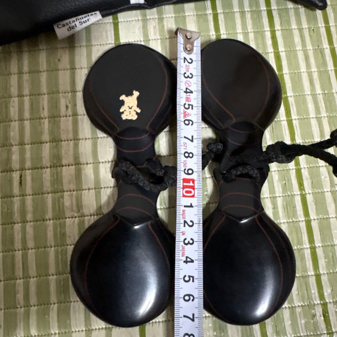 カスタネット　DELSUR フラメンコ　楽器　打楽器　ハイエンド　パリージョ