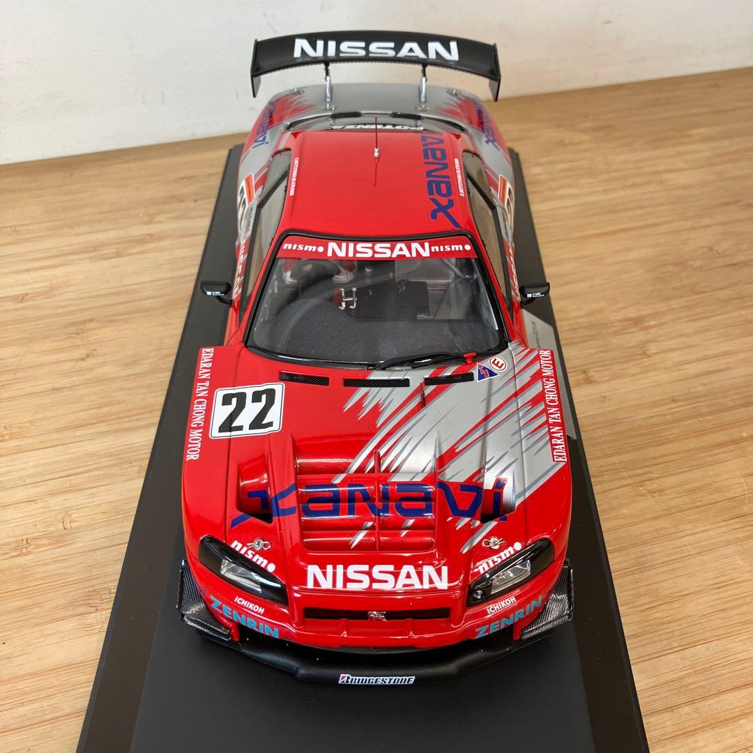 Xanavi Nismo GT-R 1/18 2002 JGTC特別版