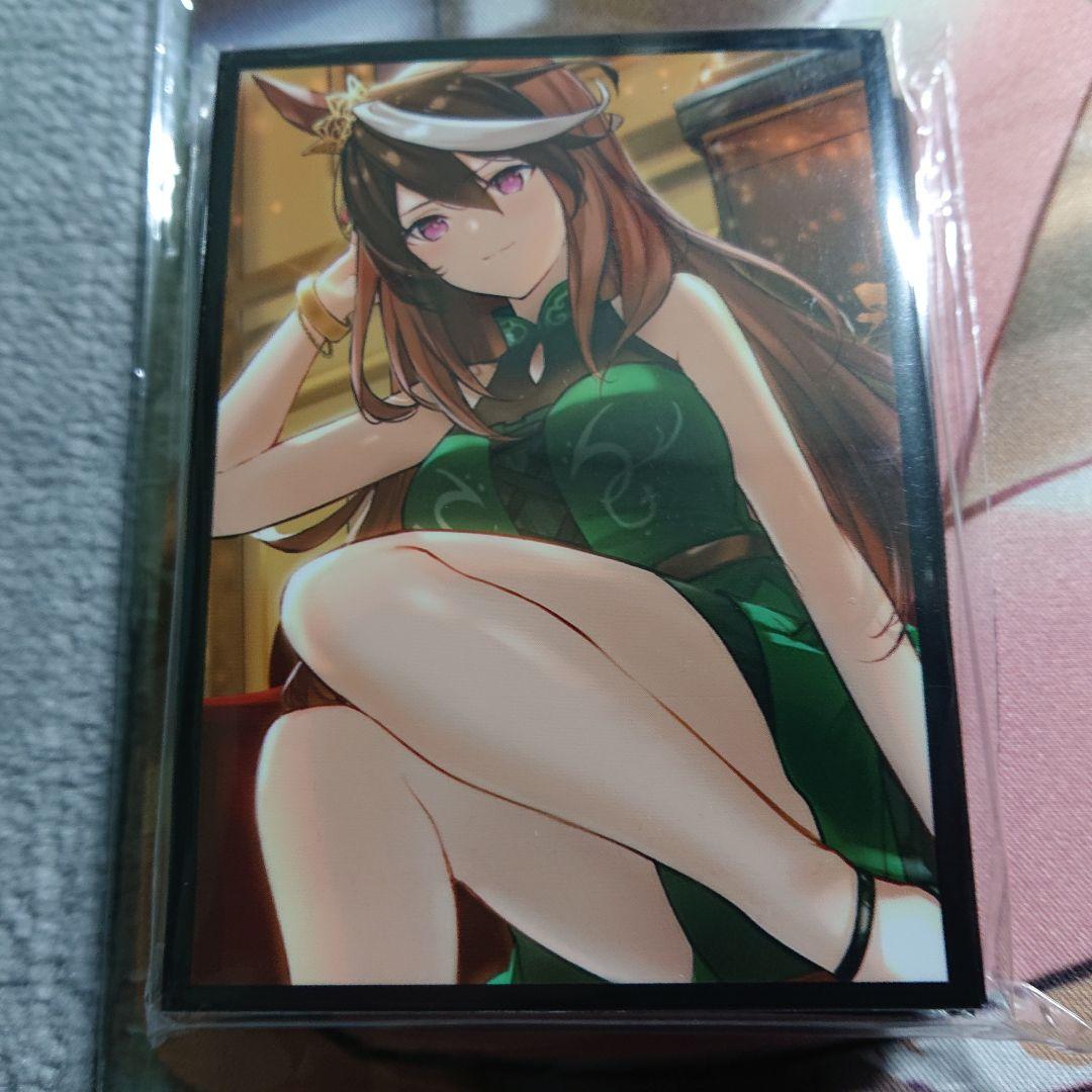 α1 ウマ娘 髪をかきあげる&ドレス シンボリルドルフ スリーブ&プレイマット