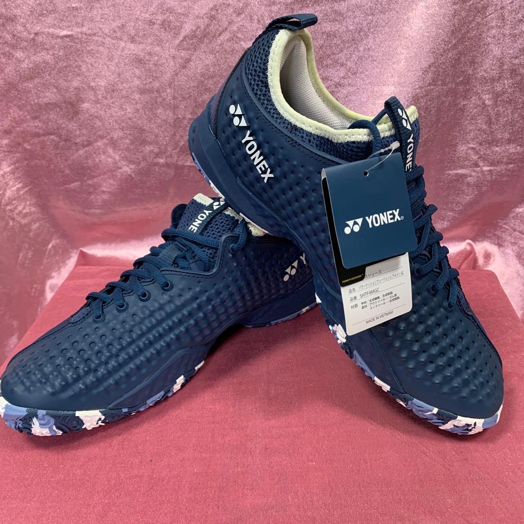 SHTF4MGC 27.5cm テニスシューズヨネックス ネイビー/アイスブルー