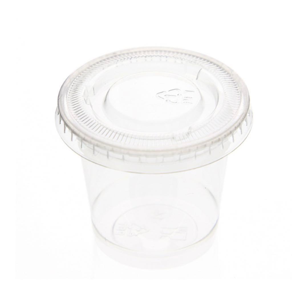 透明カップA−PET HEIKO 1オンス 蓋セット50個x27本タイムセール有