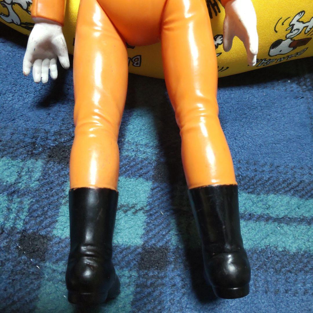 ブルマァク マット隊員 大サイズ 当時物 ソフビ 訳あり品