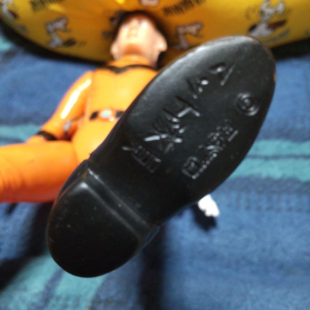 ブルマァク マット隊員 大サイズ 当時物 ソフビ 訳あり品