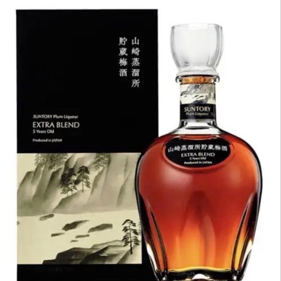 横山大観画 サントリー 山崎蒸溜所 貯蔵 梅酒 ＥＸＴＲＡＢＬＥＮＤ　エクストラ