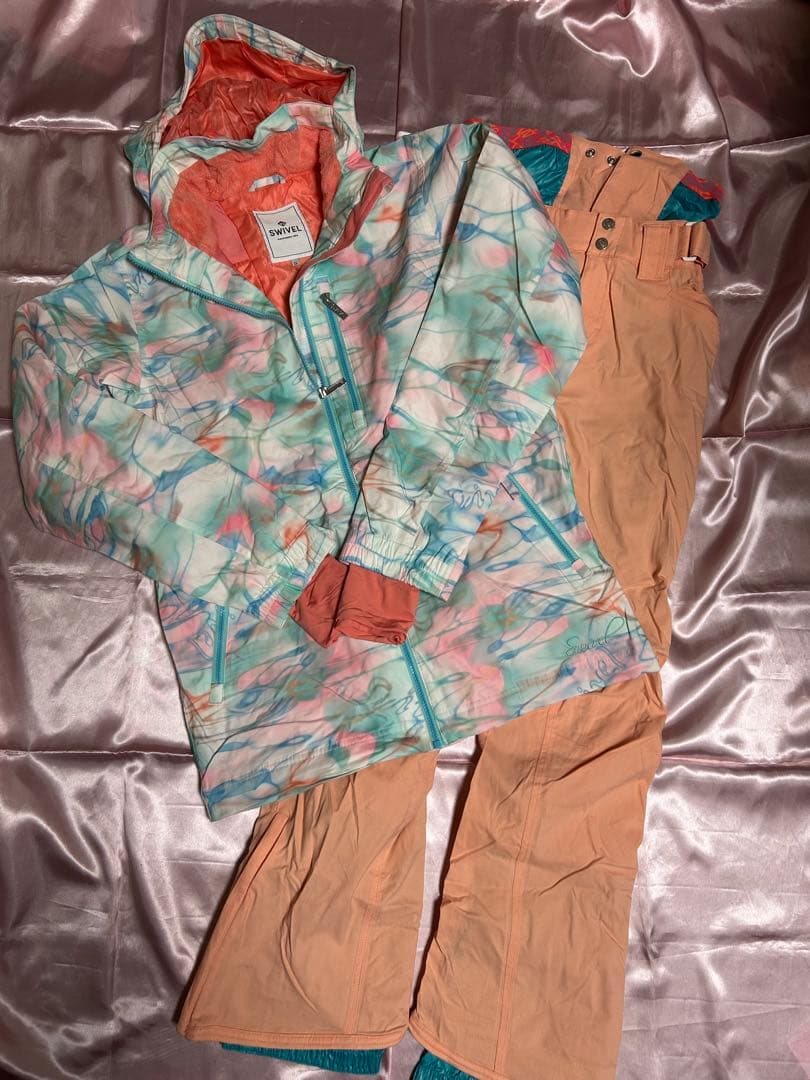 Swivelスノーボードウェア スキーウェア上下セット