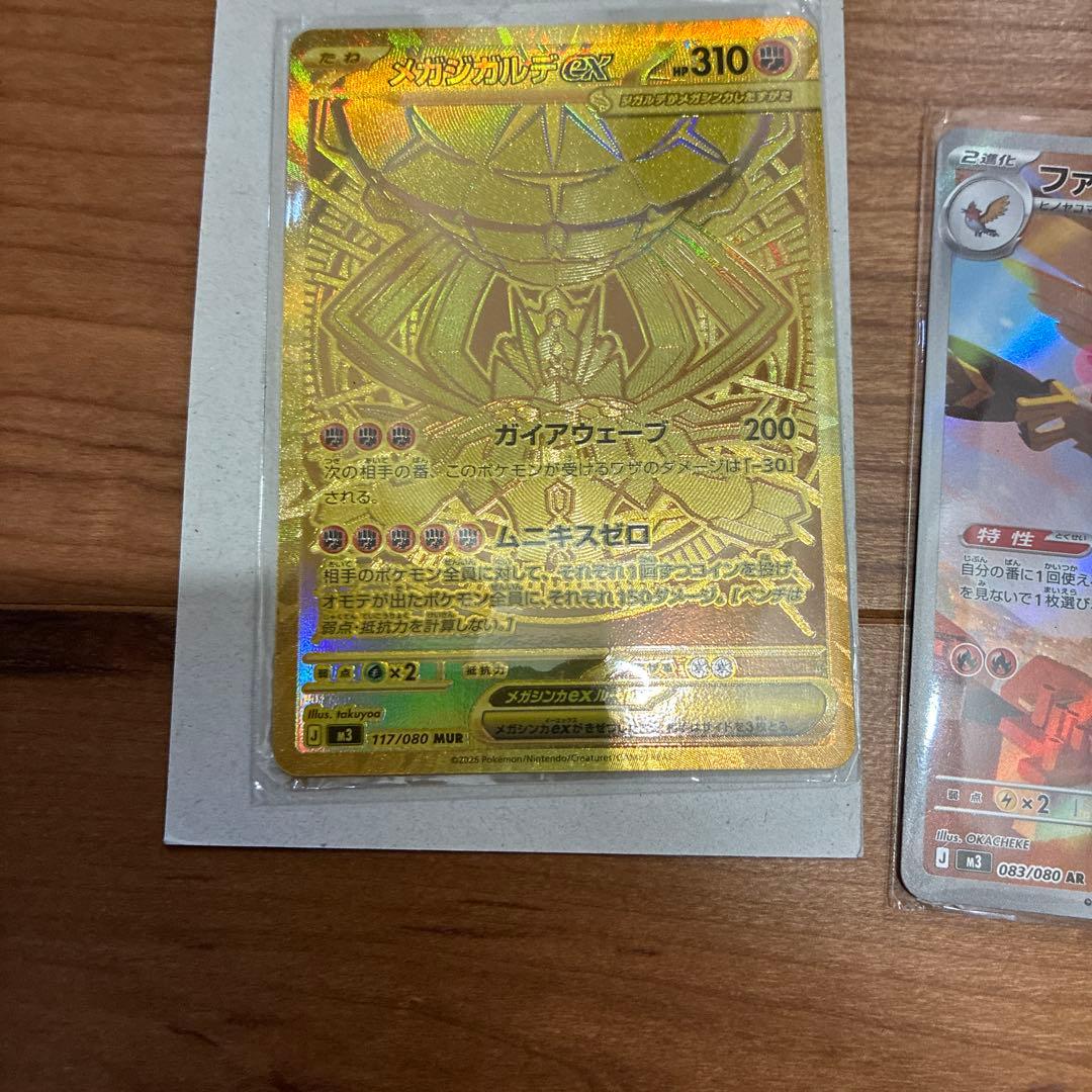 メガジガルデex MUR おまけ付きSAR有り