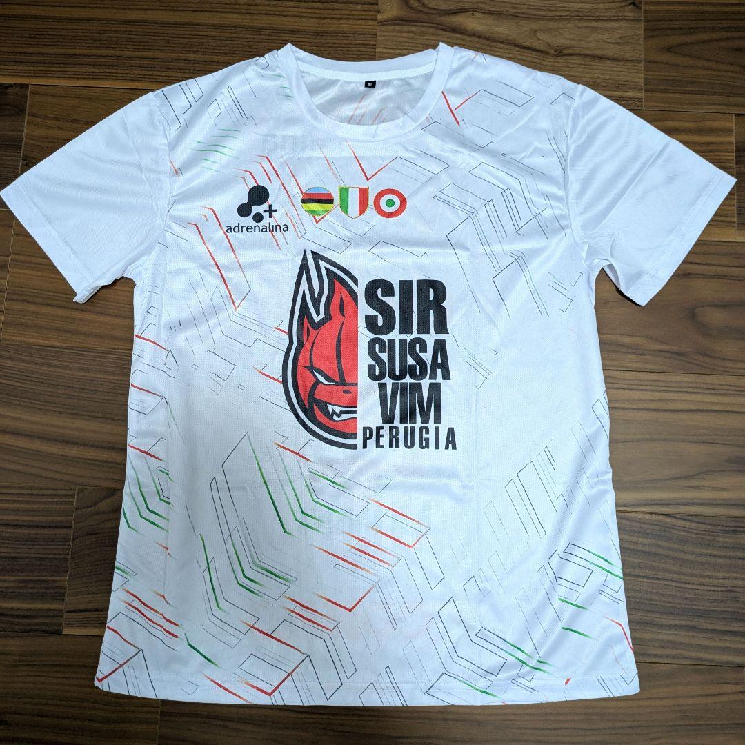 石川祐希 ペルージャ　ユニフォーム　シャツ　バレーボール　ジャージ　ゲームシャツ