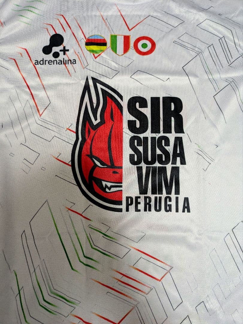 石川祐希 ペルージャ　ユニフォーム　シャツ　バレーボール　ジャージ　ゲームシャツ