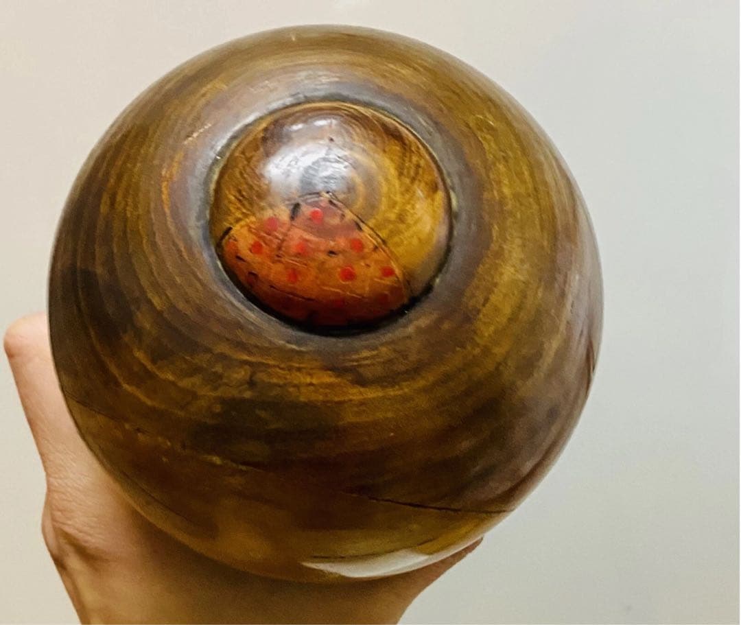 中古　こけし　人形　日本　木製　伝統　だんご　東亜　大　コレクション　G