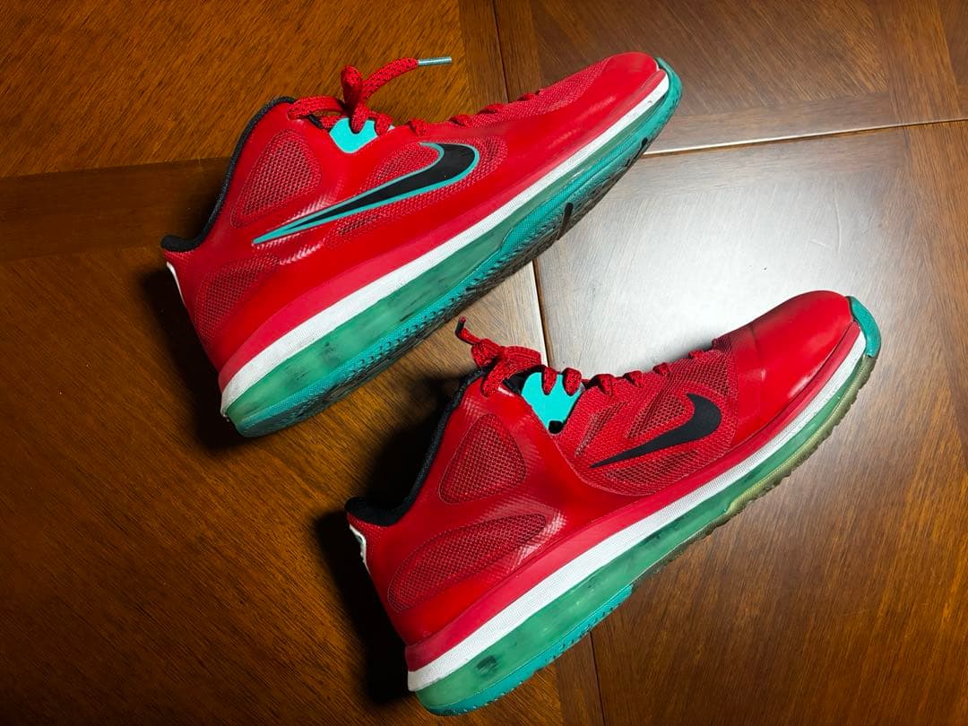 シューズ(男性用) Nike LeBron 9 Low Liverpool Action Red