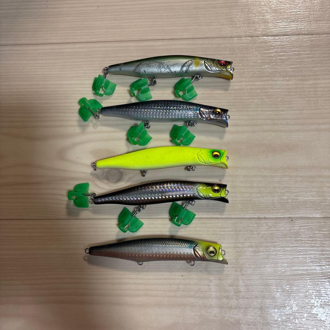 メガバス　カゲロウ124f 4点、カゲロウ125f MD 1点