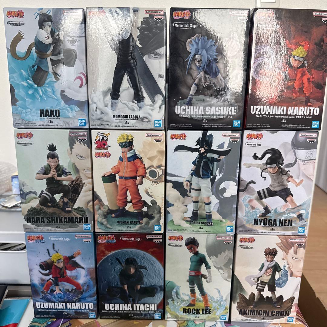 NARUTO Memorable Saga フィギュア 12体セット