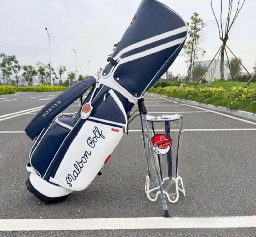 Malbon マルボンゴルフバッグ キャディバッグスタンド式 男女兼用