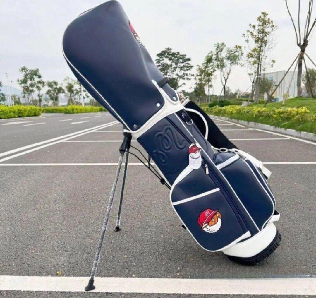 Malbon マルボンゴルフバッグ キャディバッグスタンド式 男女兼用