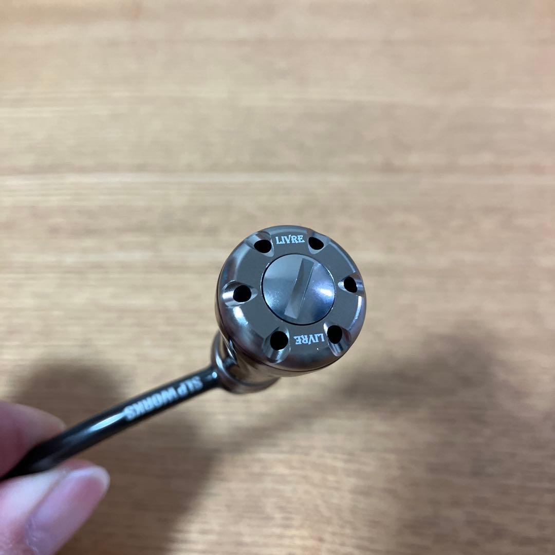 極上美品　ダイワ用　SLP WORKS 50mm ハンドル　リブレ　IP ノブ