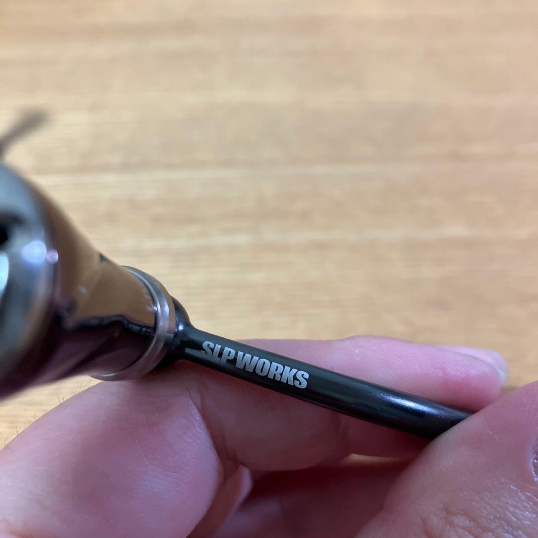 極上美品　ダイワ用　SLP WORKS 50mm ハンドル　リブレ　IP ノブ
