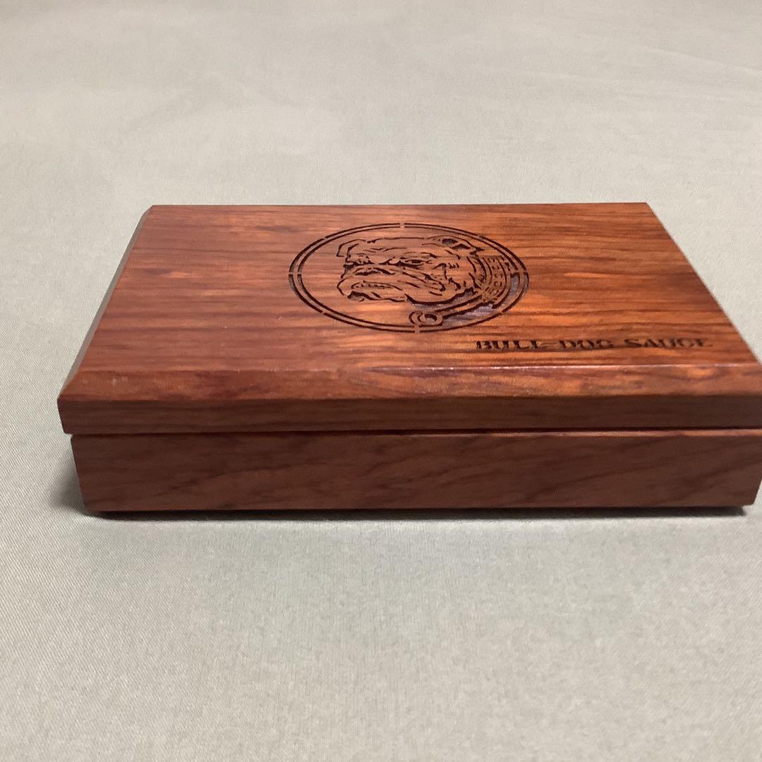 ブルドッグソース 創立60周年記念印鑑ケース ノベルティグッズ
