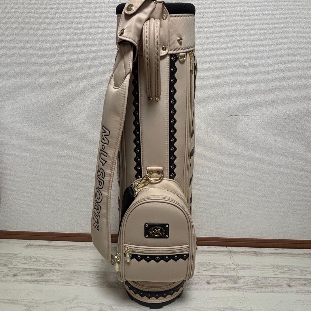未使用 m.u sports キャディバッグ トートバッグ付き レディース