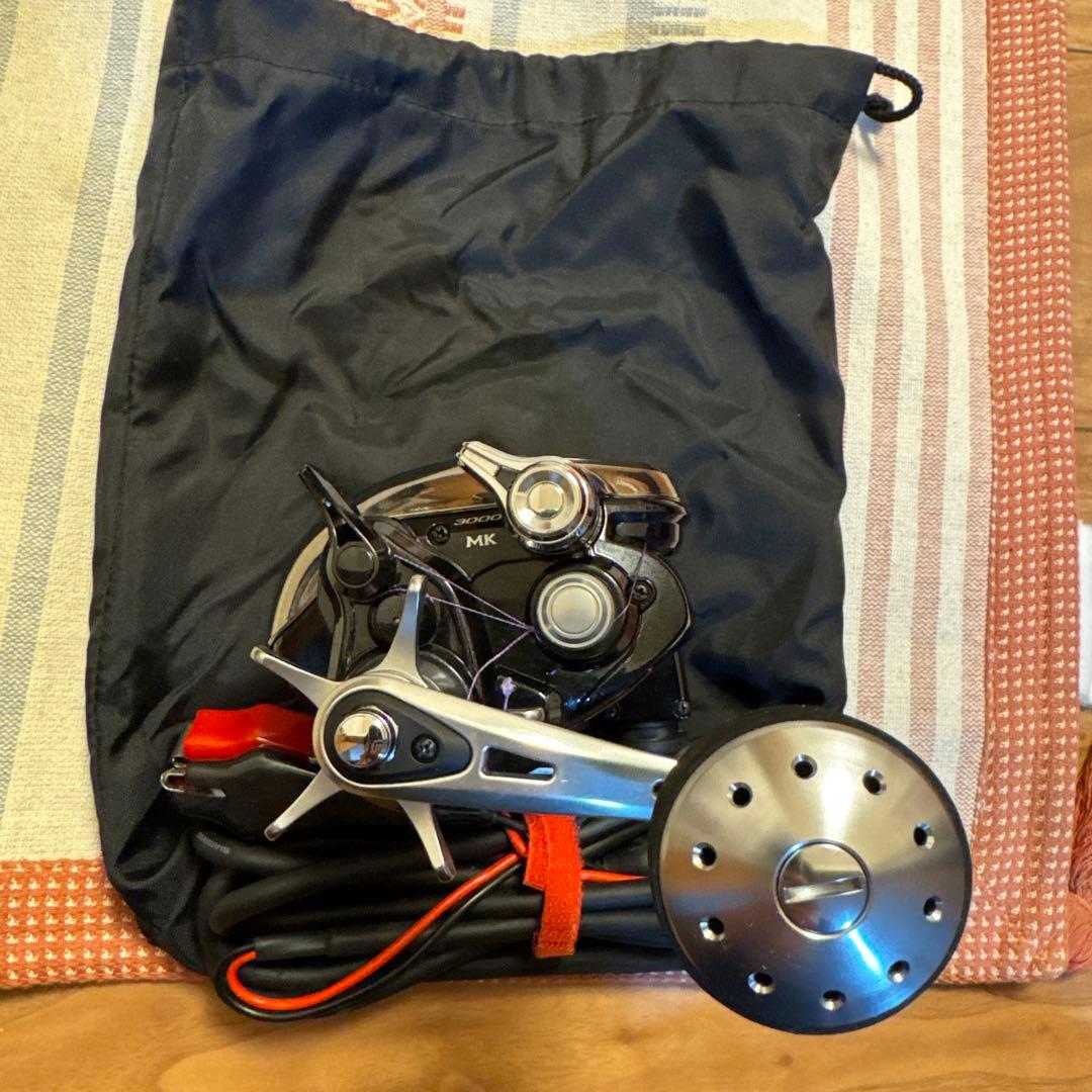 SHIMANO 電動リール フォースマスター 3000MK 使用時間　153分