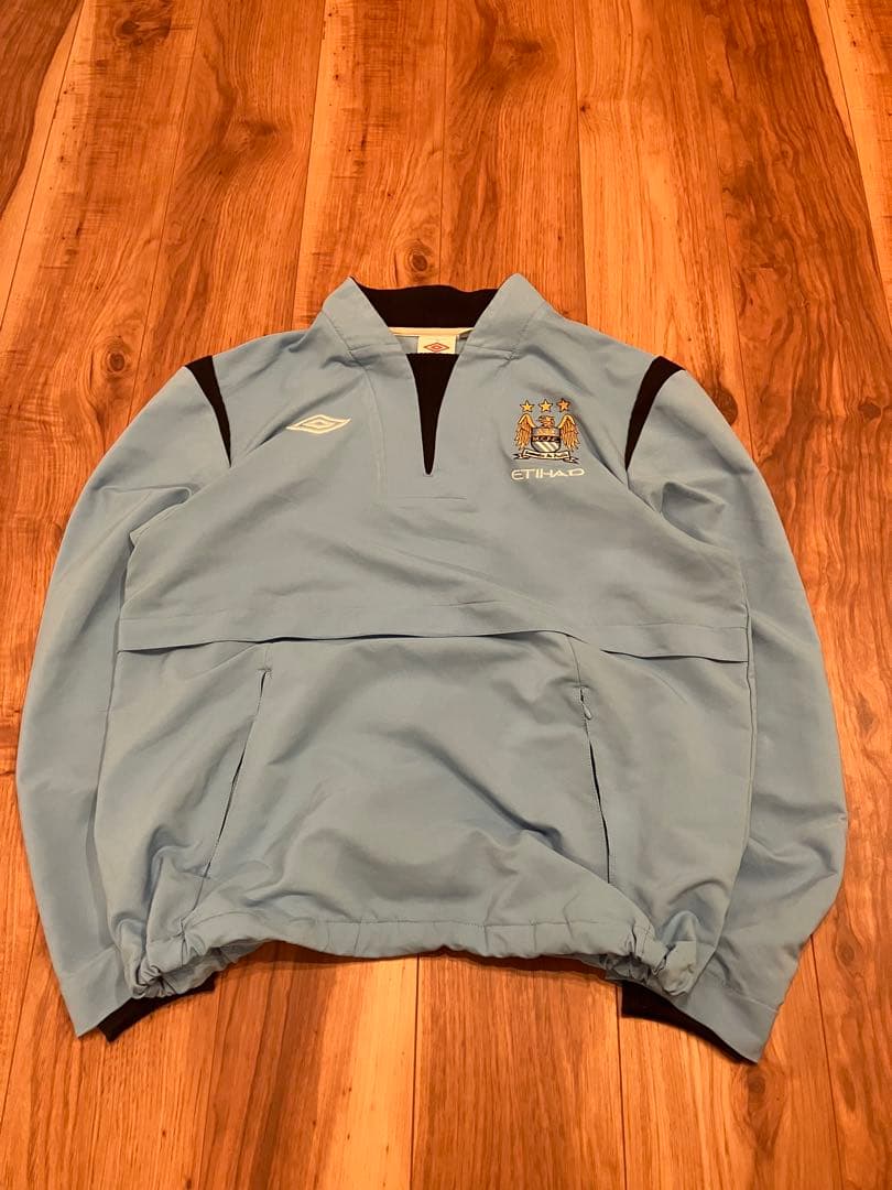 【希少カラー】UMBRO×マンチェスターシティ/スウェット/ドリルトップ L