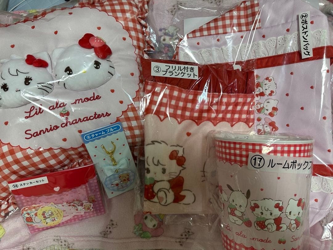Lil ala mode×サンリオキャラクターズ 当りくじ 6点セット