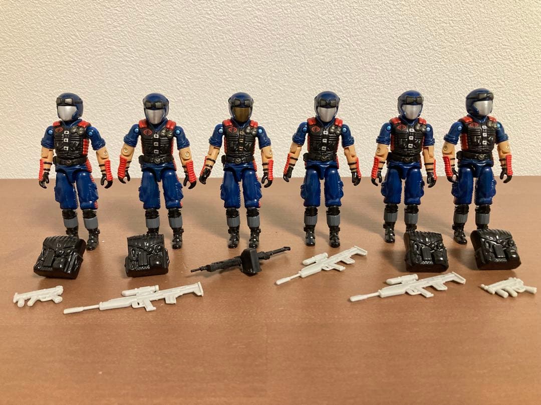 GIジョー コブラ バイパー 6体セット 3.75