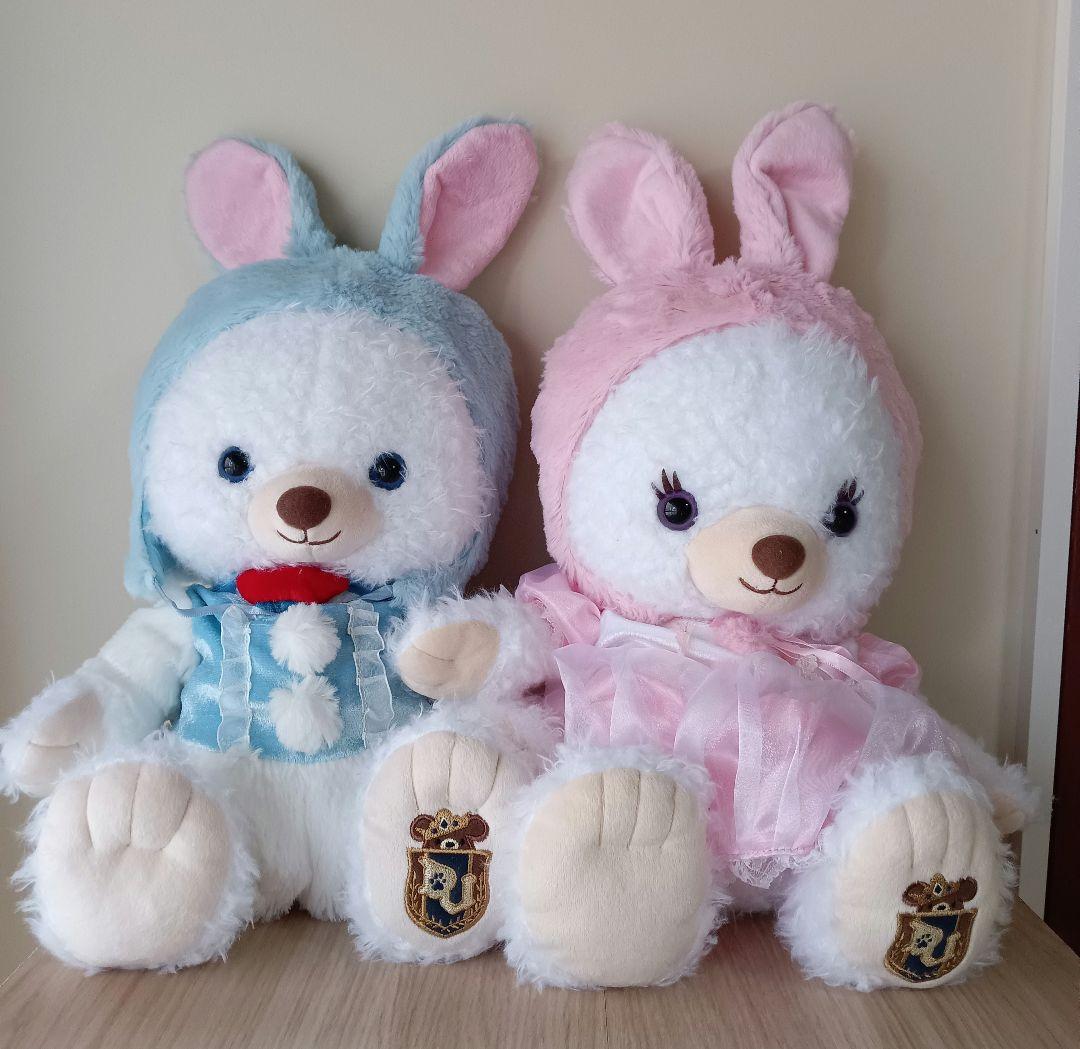 【美品・新品】ディズニーDisney ユニベアシティ ホイップパフィー2体セット