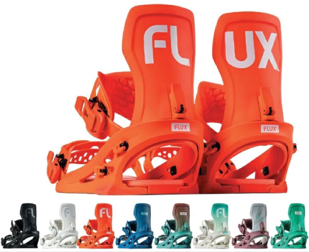 値下！25-26 FLUX XF フラックス M 箱・保証書付 フラッシュレッド