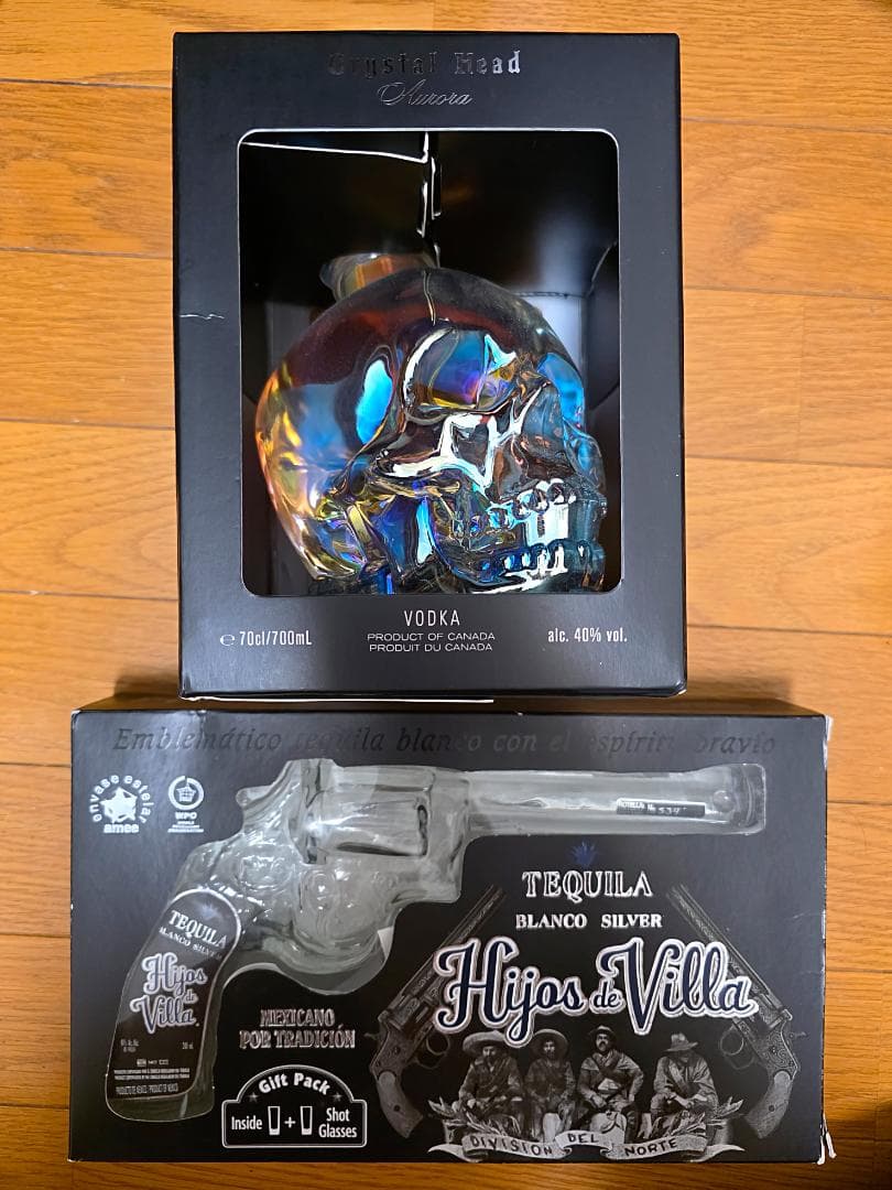 クリスタルヘッド Crystal Head Vodka Tequila テキーラ
