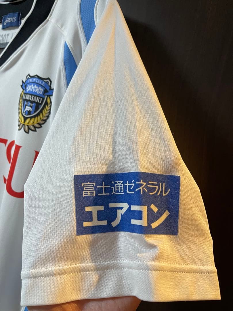 中古 asics 別注 2009 川崎フロンターレ ユニフォーム L サイズ