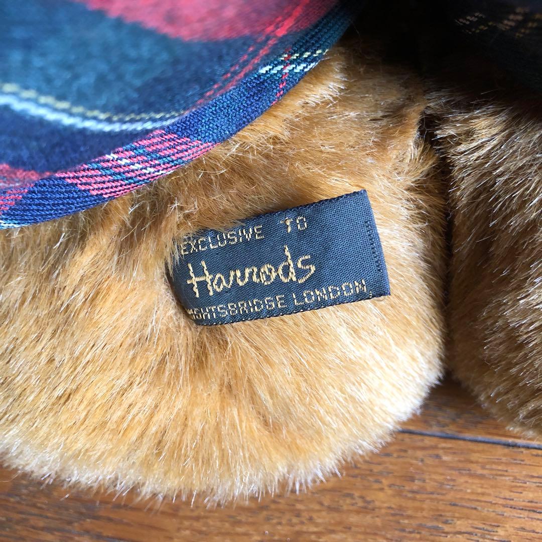 値段交渉⭕️❤️Harrods ビンテージテディベア【売り切り希望】