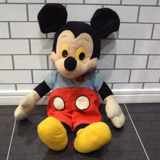 限定値下げ！！　ディズニー　しゃべる　ぬいぐるみ ミッキー アンティーク レア