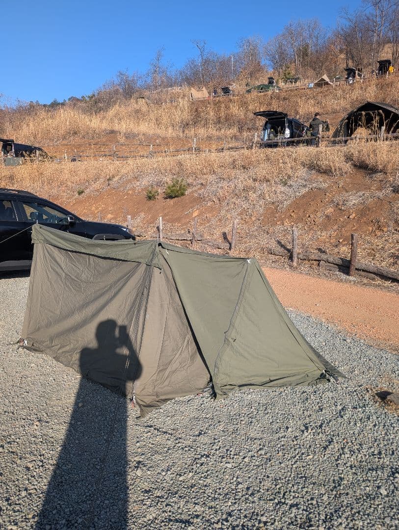 ソロベースEX　前幕　2又ポール　セット販売