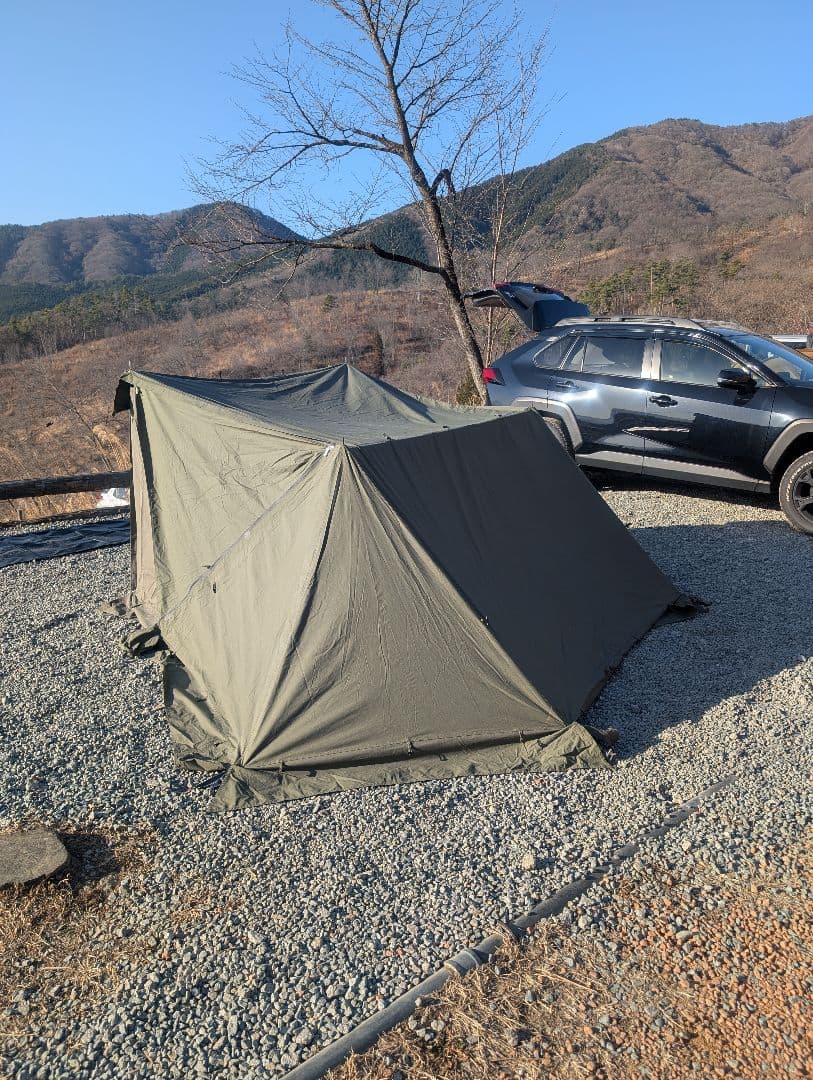 ソロベースEX　前幕　2又ポール　セット販売