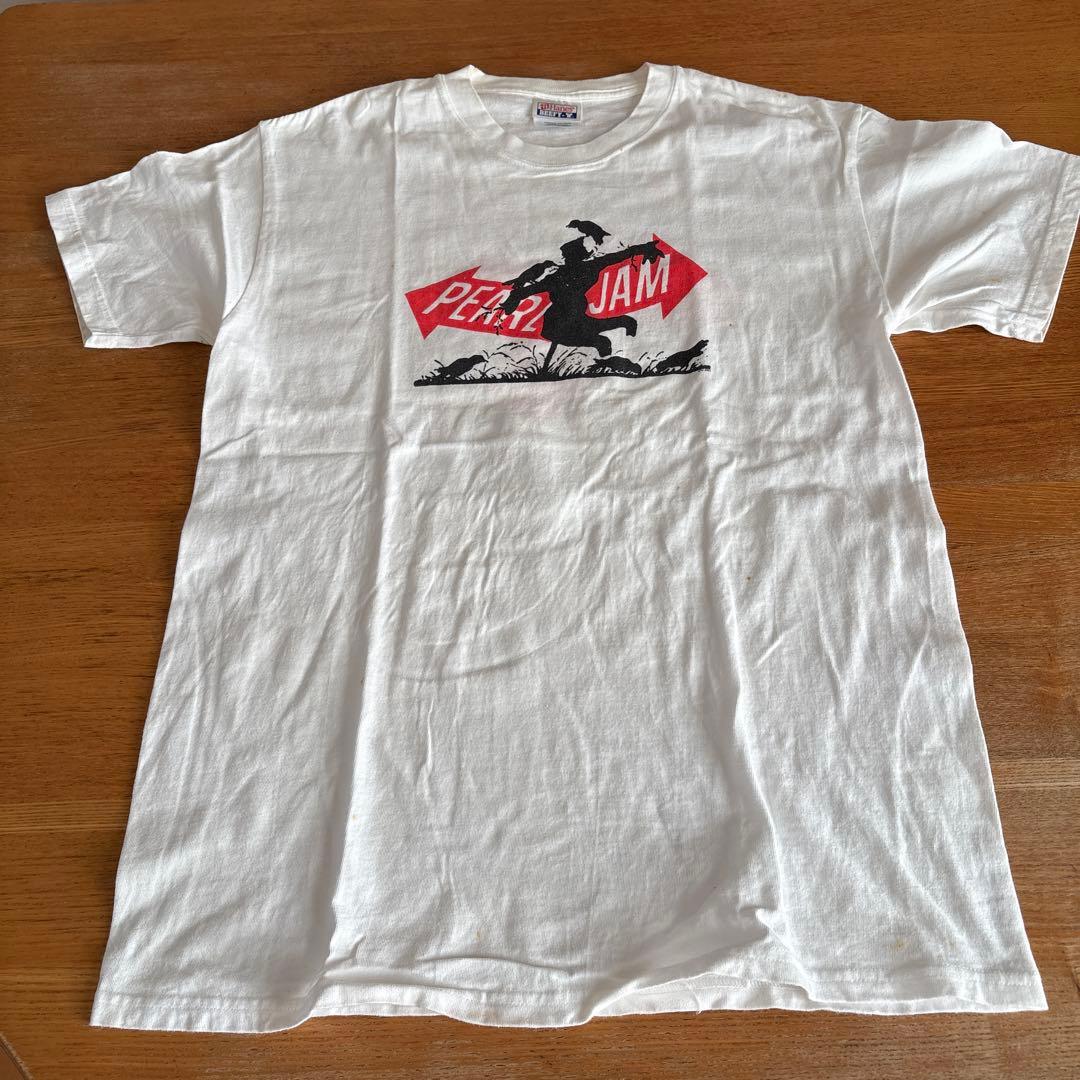 Pearl Jam グラフィックTシャツ M ホワイト
