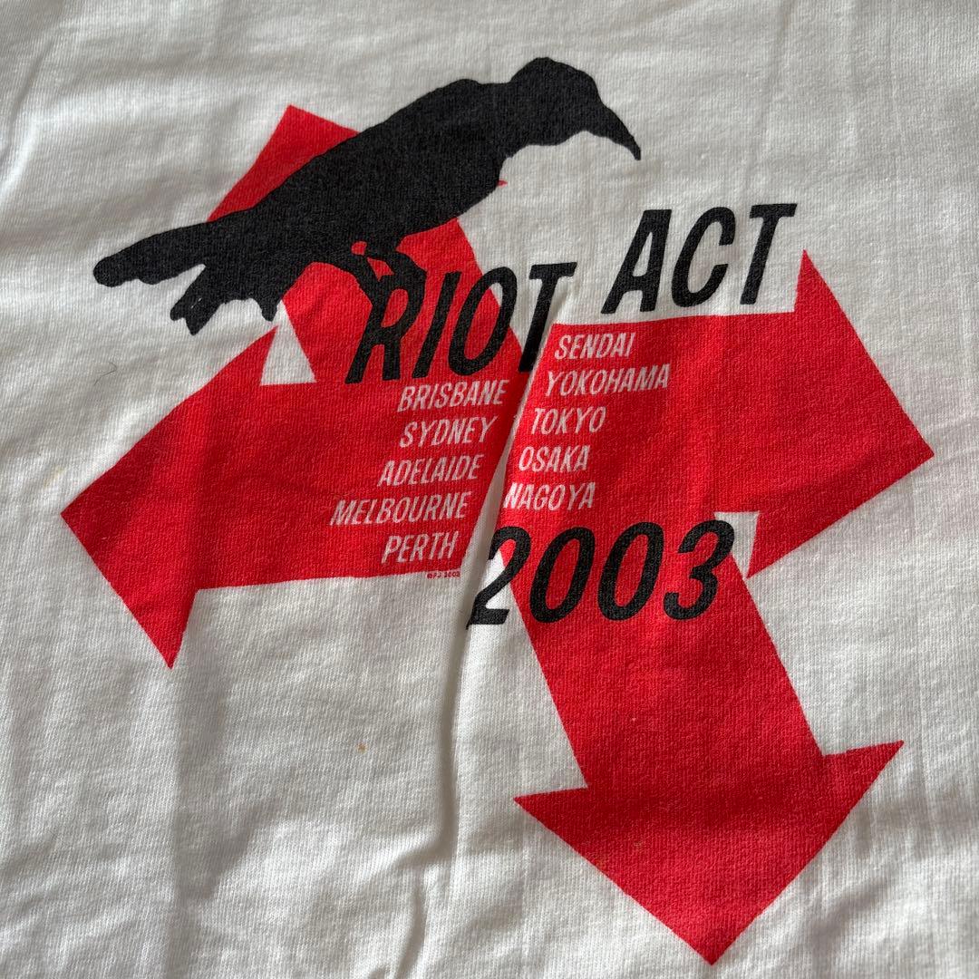 Pearl Jam グラフィックTシャツ M ホワイト